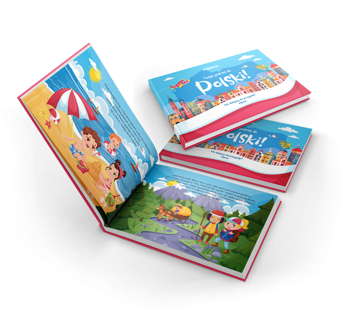 Personalizează o poveste pentru copii despre Polonia spusă în texte și imagini, împletite cu grijă