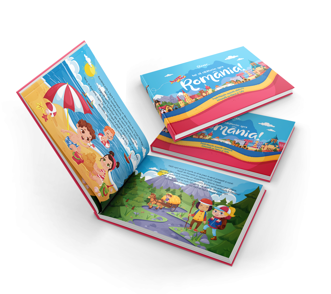 Create a personalized Romanian book to be enjoyed by the whole Romanian family