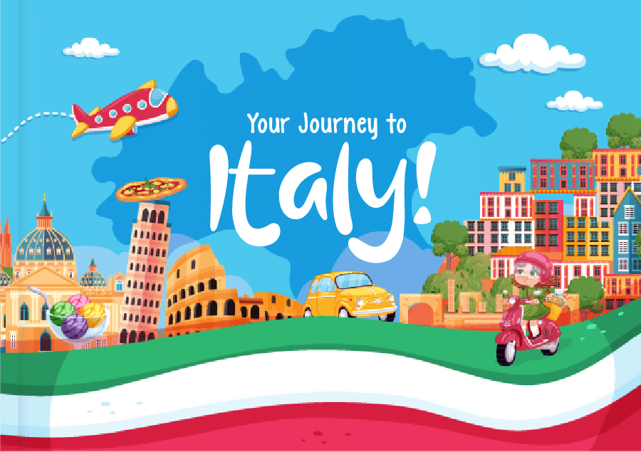 Călătorie spre o altă țară natală Italia