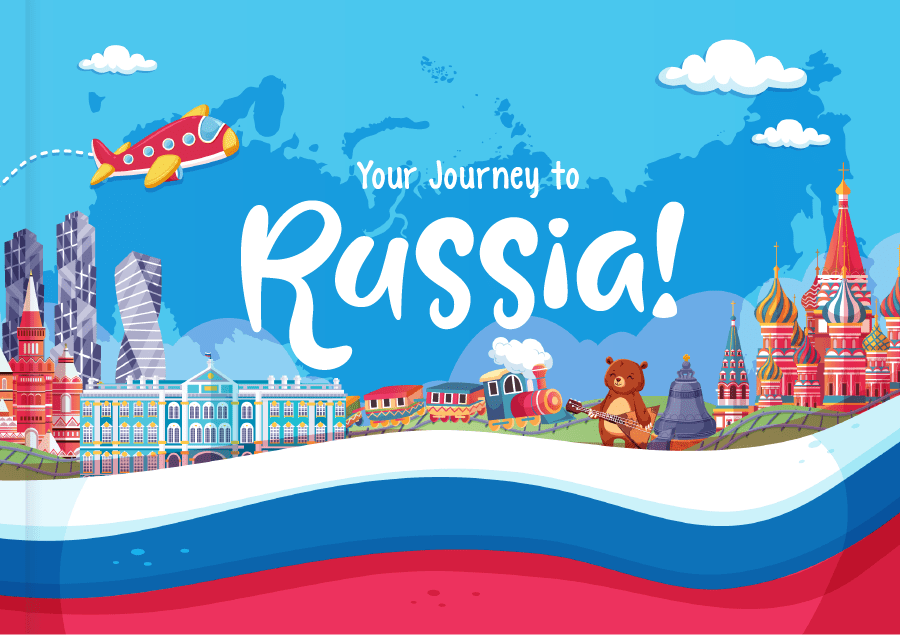 Kids Book Journey to Russia