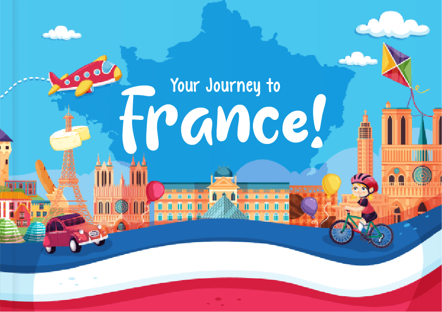 Kids Book about France for French Expats