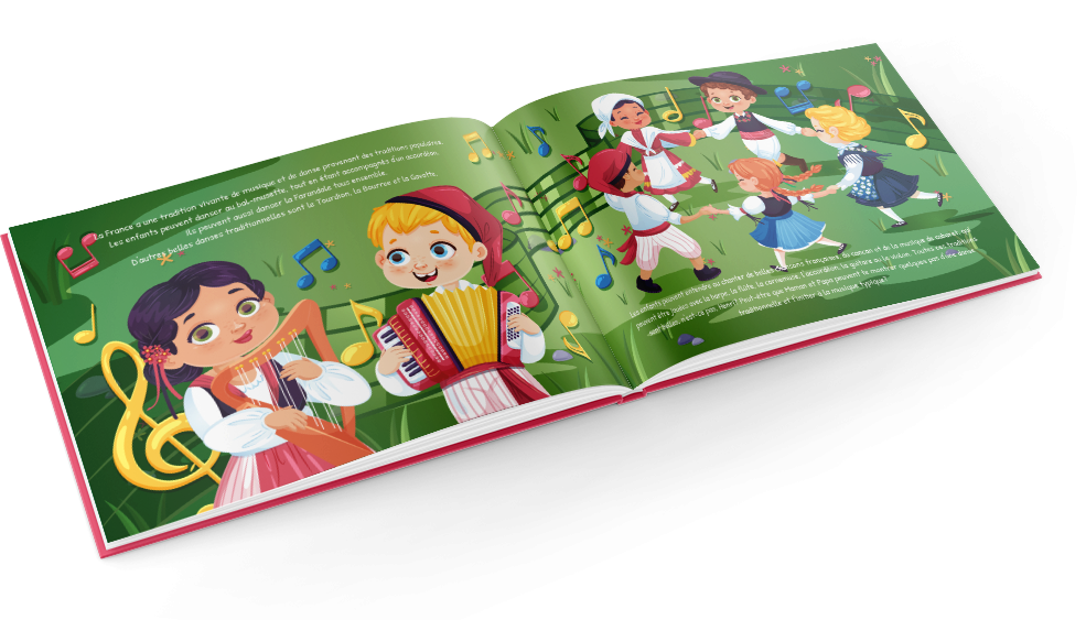 Share a unique book on France with the little ones