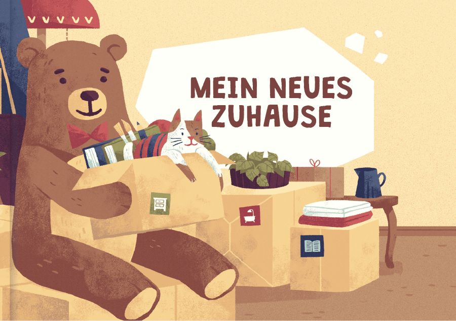 Mein neues Zuhause - Besten Kinderbücher Umzug