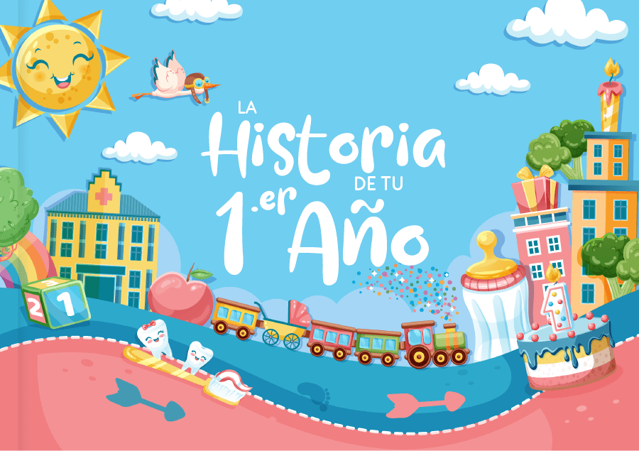 Libro personalizado bebe: La historia de tu primer año