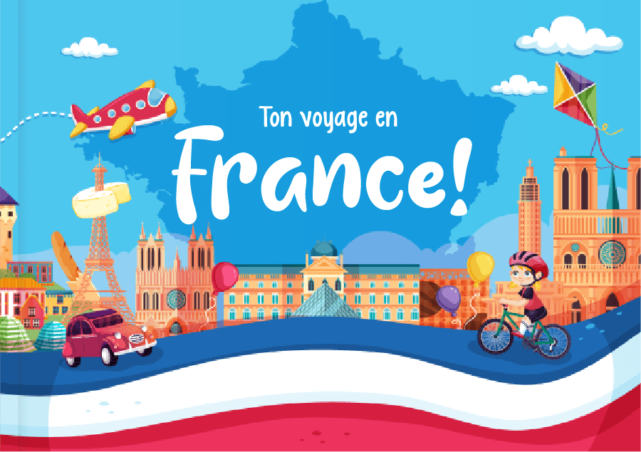 Kids Book about France for French Expats