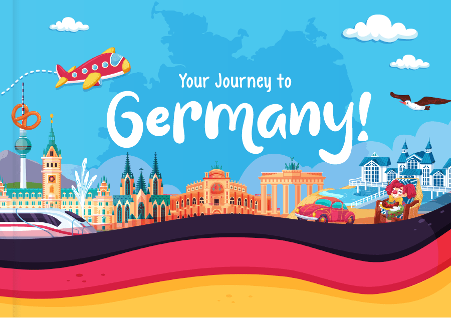 Kids Book Journey to Germany